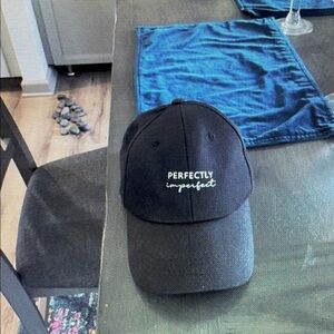Perfectly Imperfect Black Cap